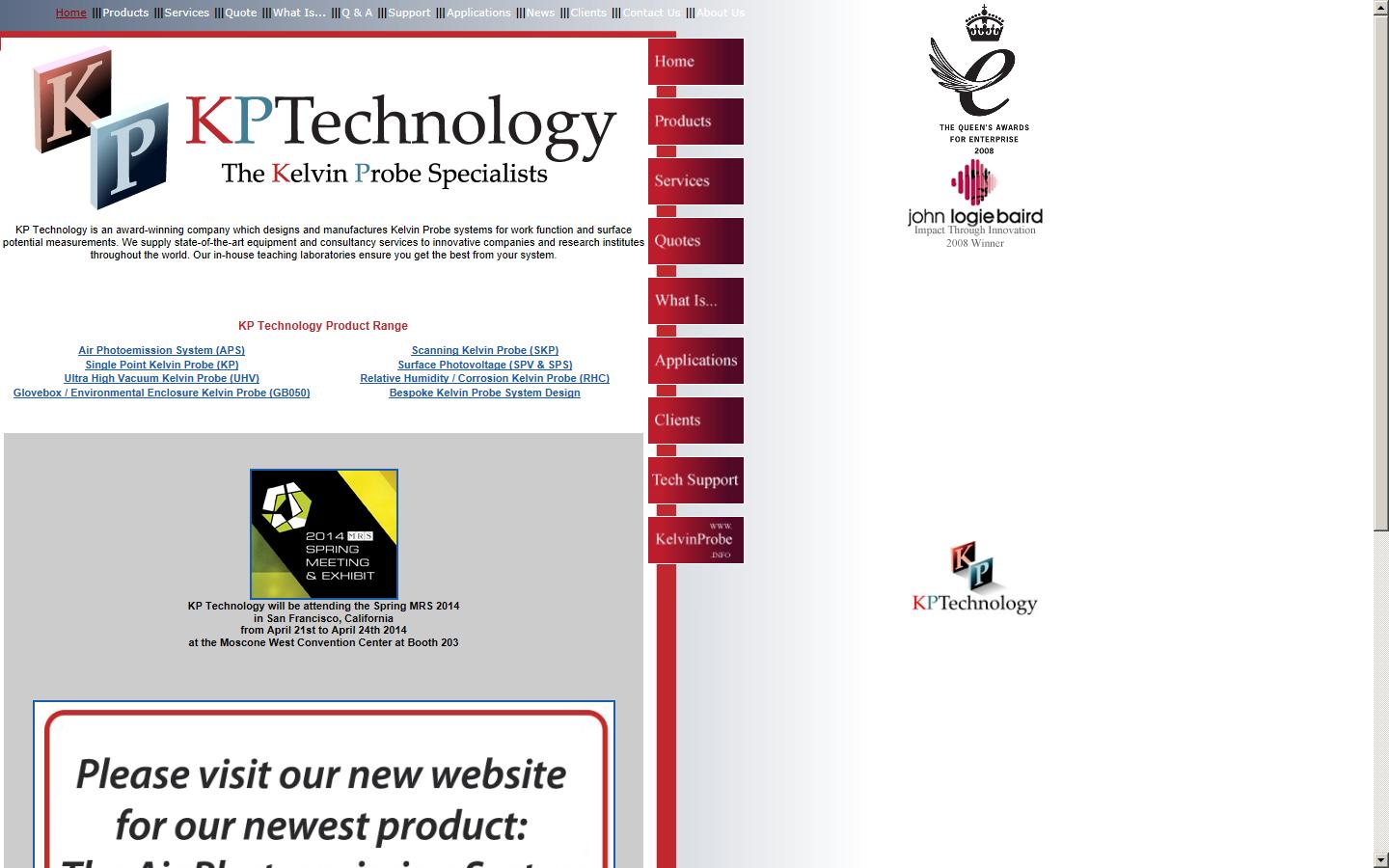 KP Technology Ltd Website