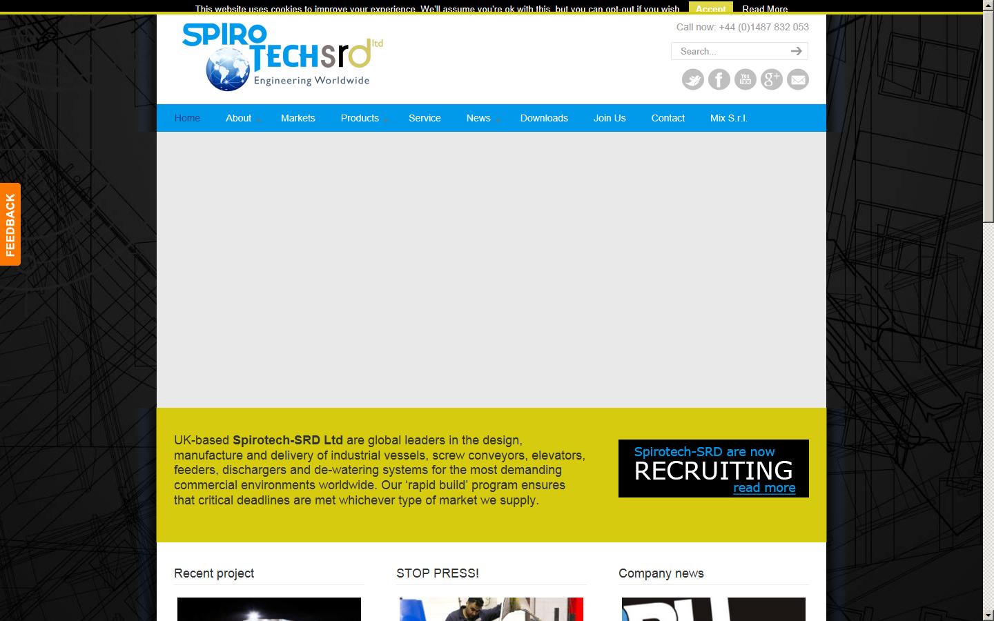 Spirotech Group Ltd Website