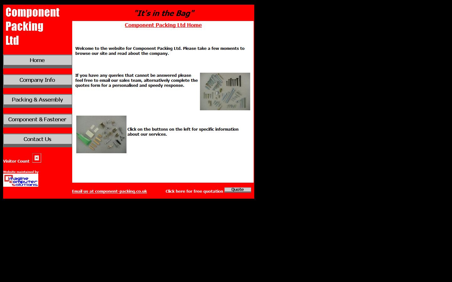 Component Packing Ltd Website