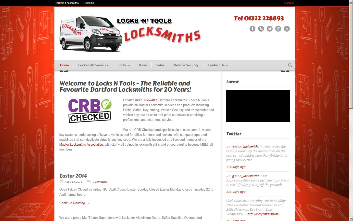 Locks n Tools Ltd Website