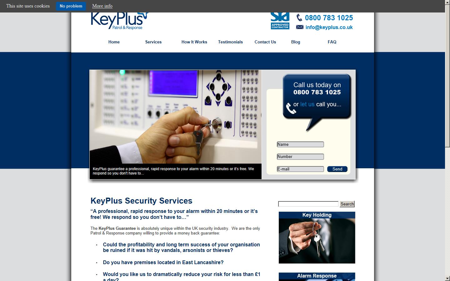 KeyPlus Limited Website