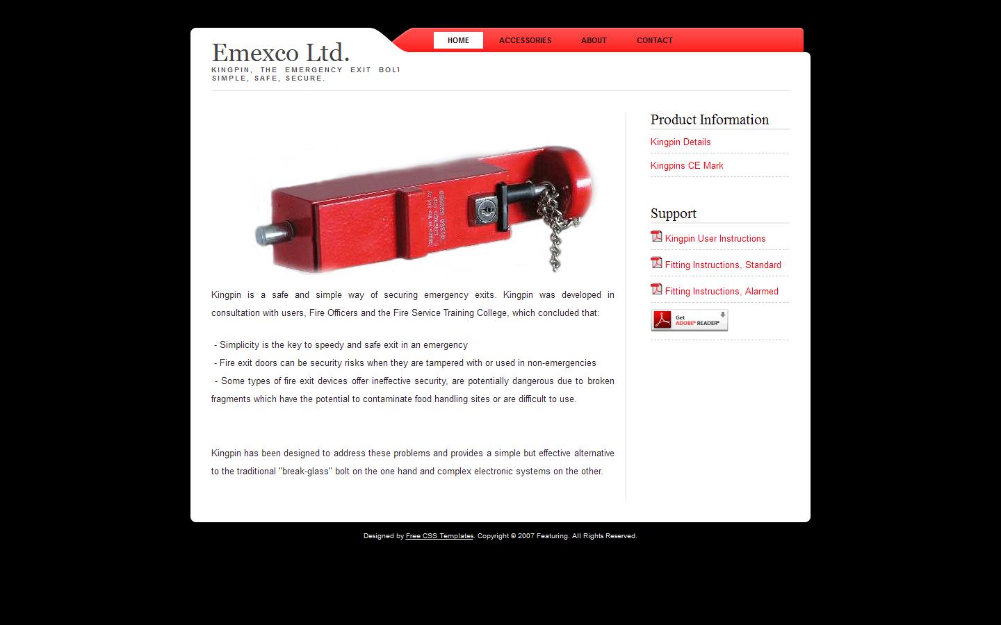 Emexco Ltd Website