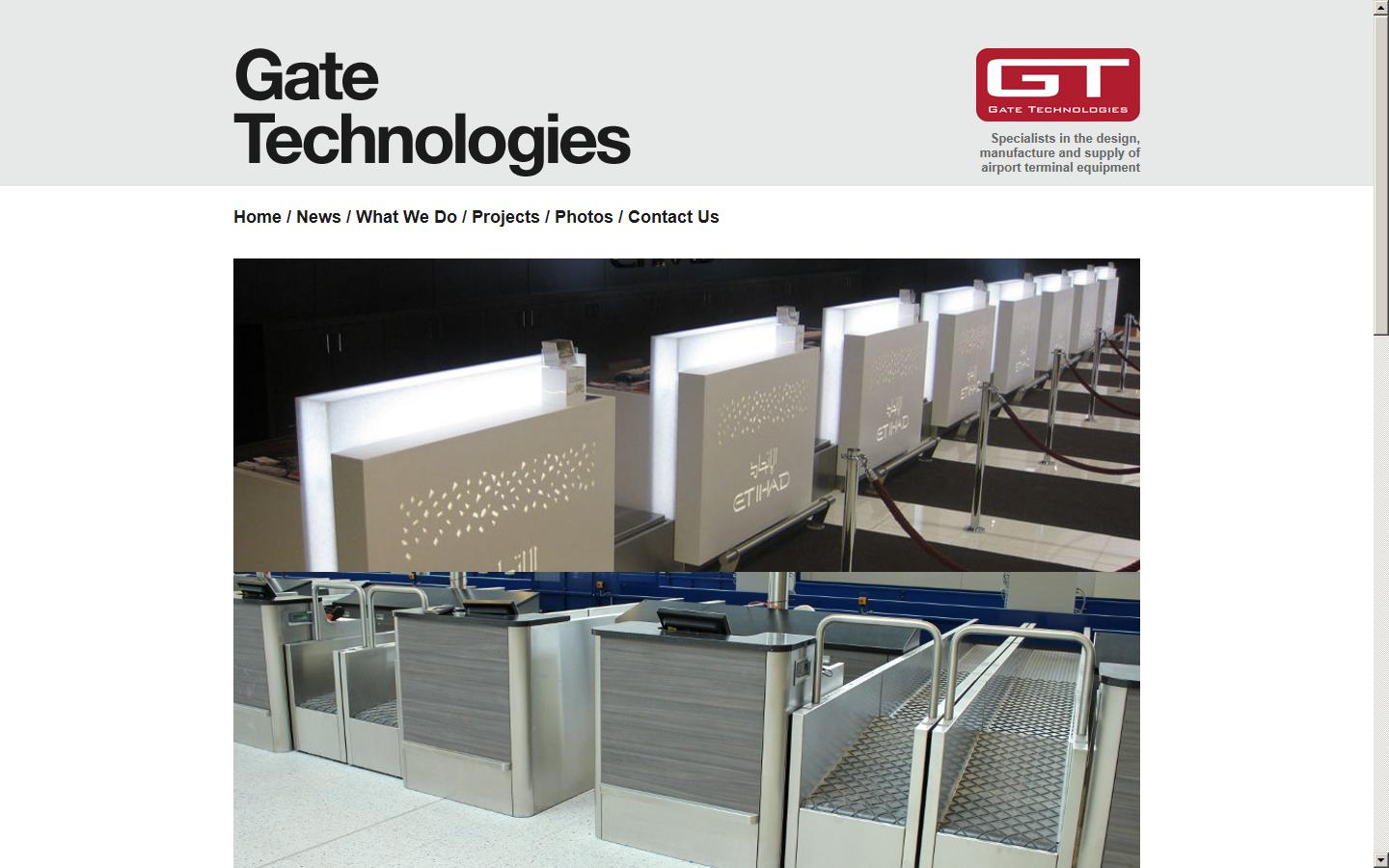 Gate Technologies Ltd Website