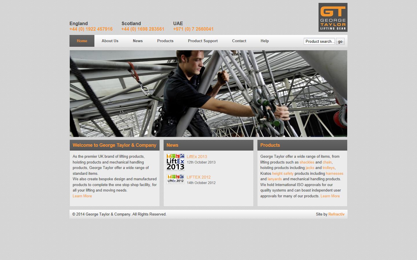 George Taylor & Company Website