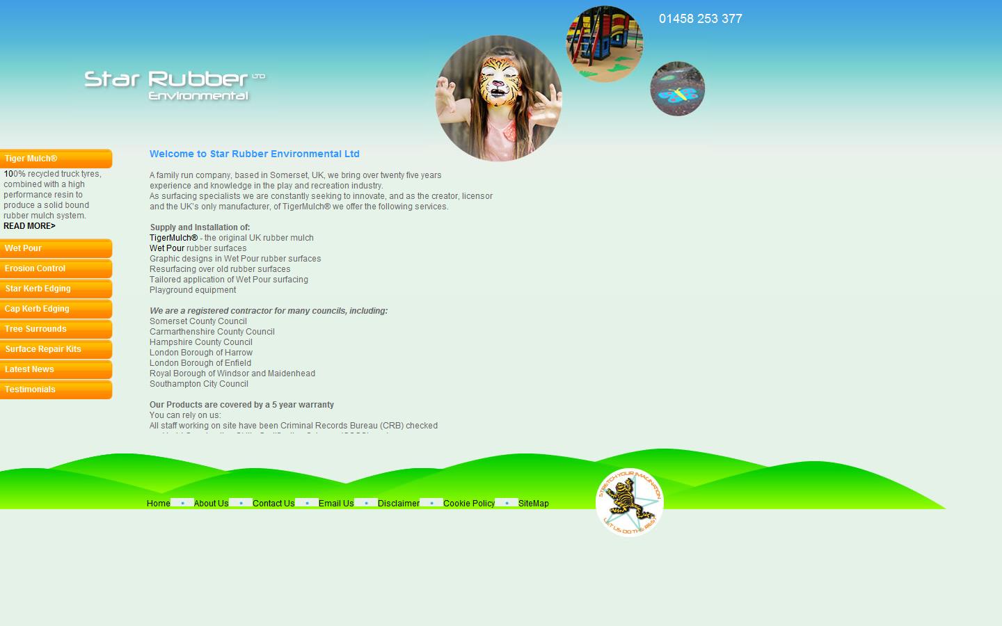 Star Rubber Environmental Ltd Website