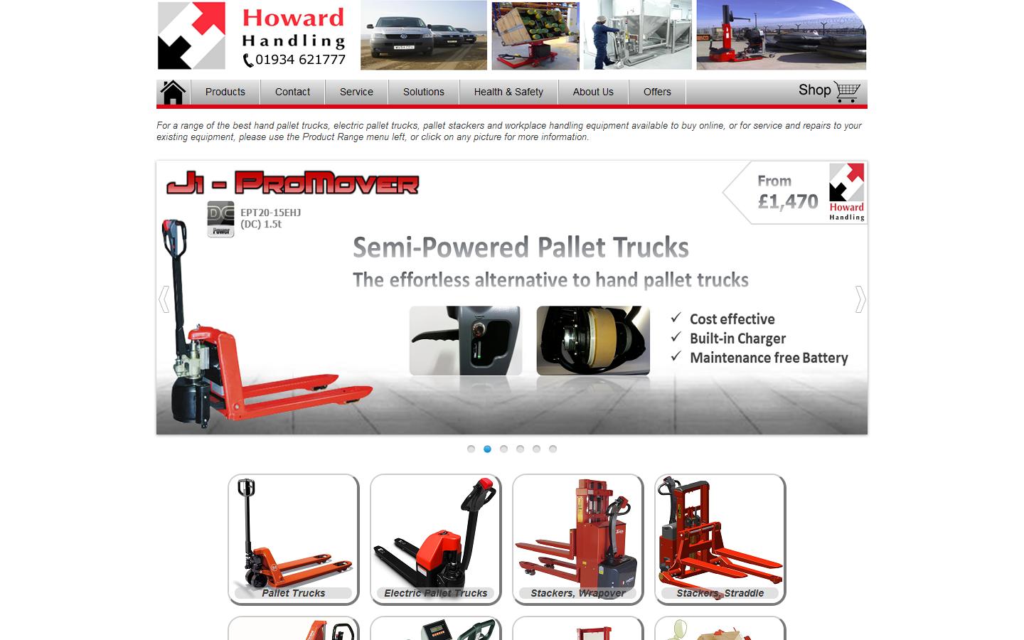 Howard Handling Website