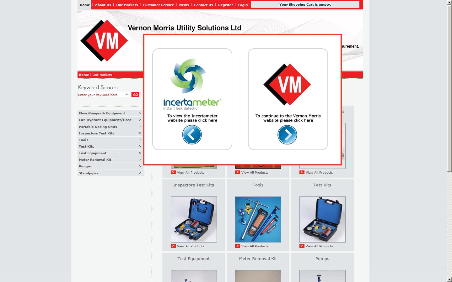 Vernon Morris Utility Solutions Ltd Website