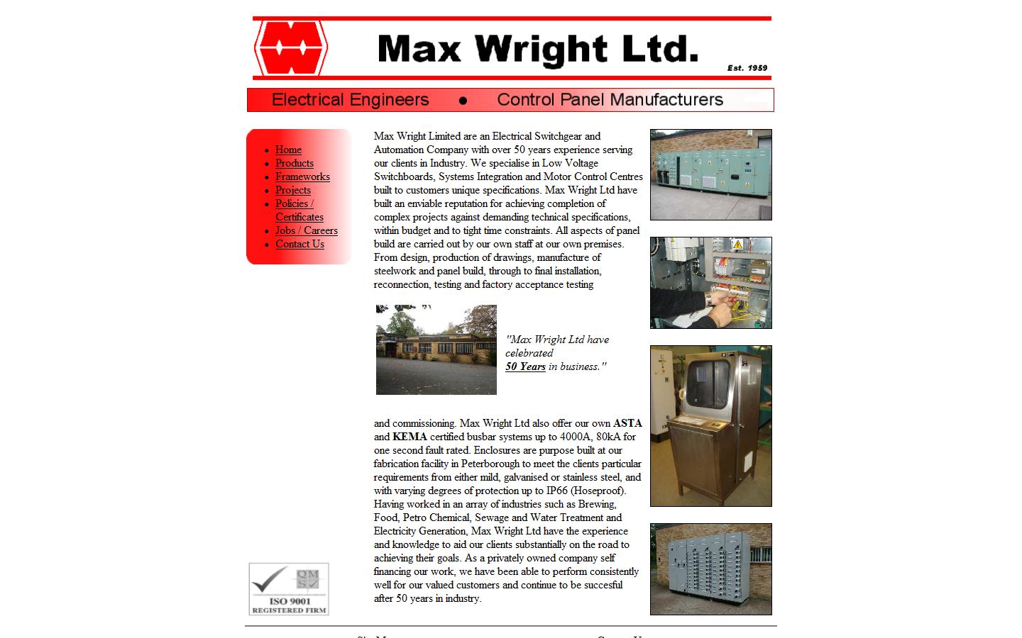 Max Wright Ltd Website