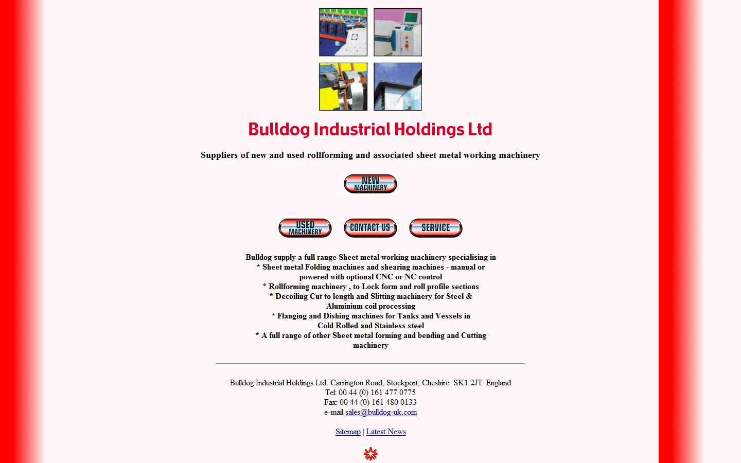 Bulldog Industrial Holdings Ltd Website