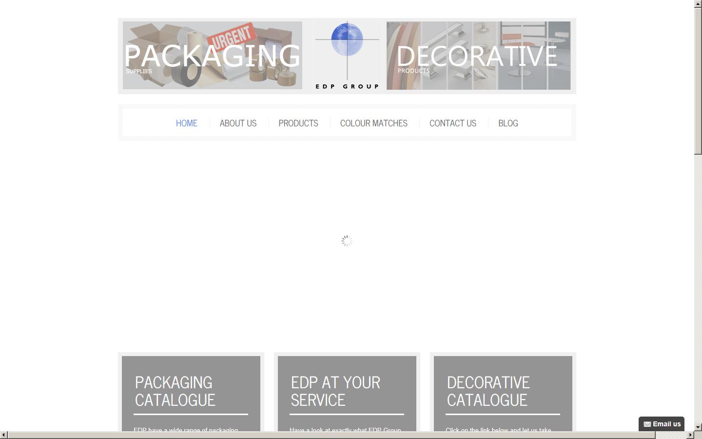 European Decorative Products Website