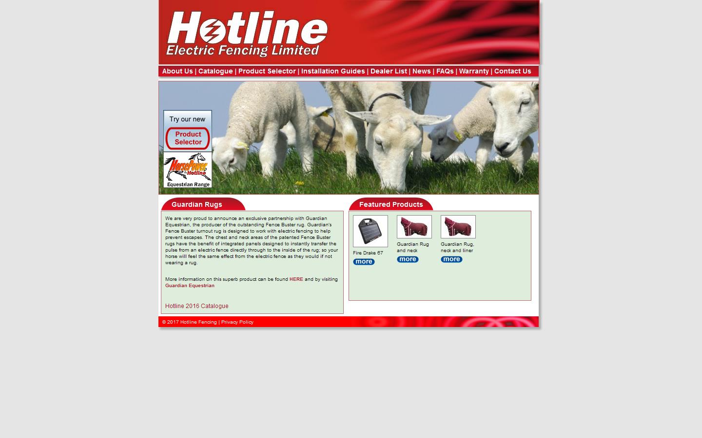 Hotline Electric Fencing Website