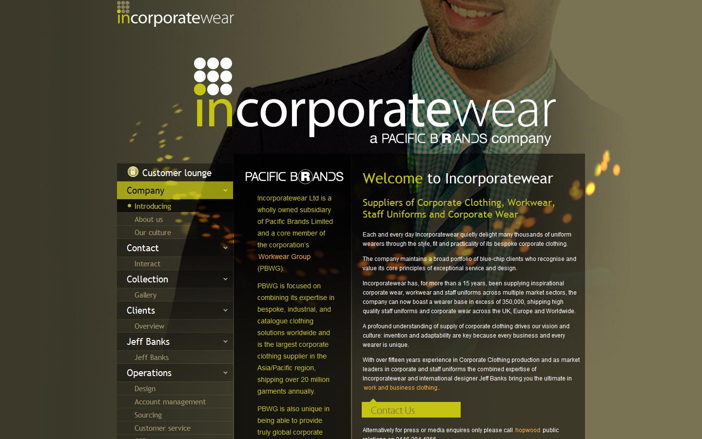Incorporatewear Website