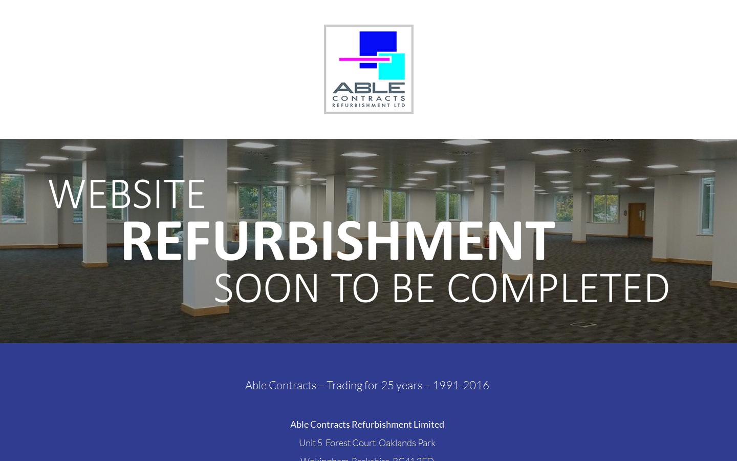 Able Contracts Website