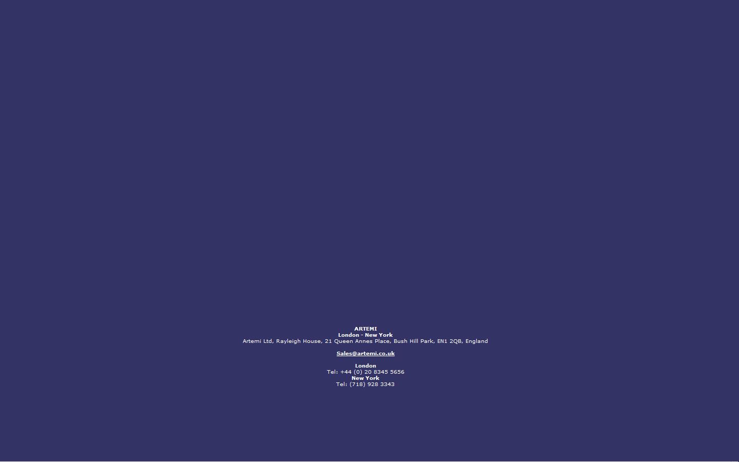 Artemi Website