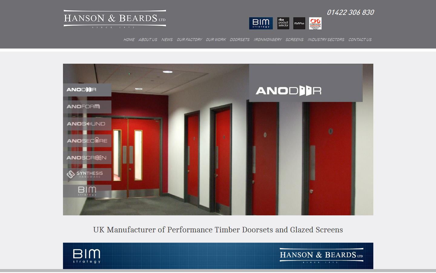 Hanson & Beards Website