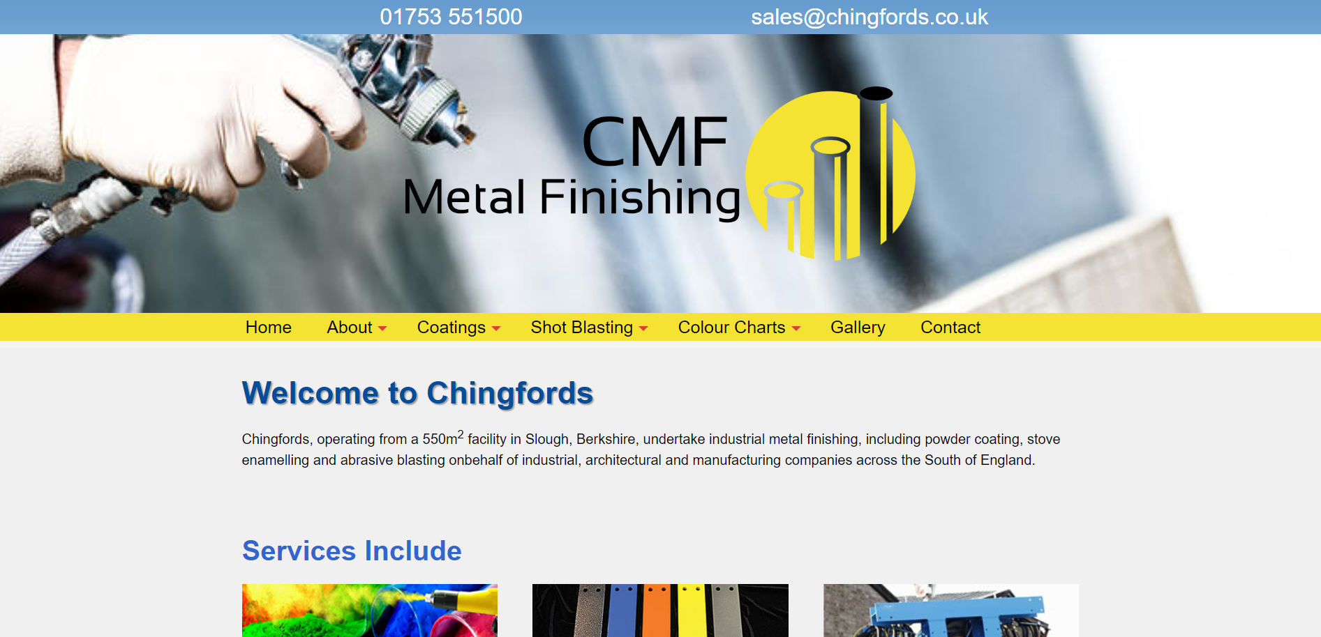 CMF (Slough) Ltd  Website