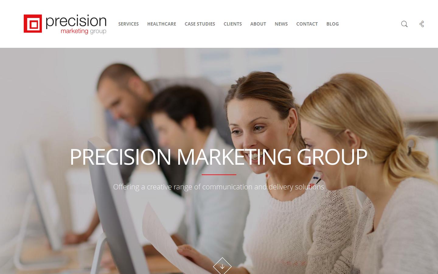 Precision Marketing Group Website