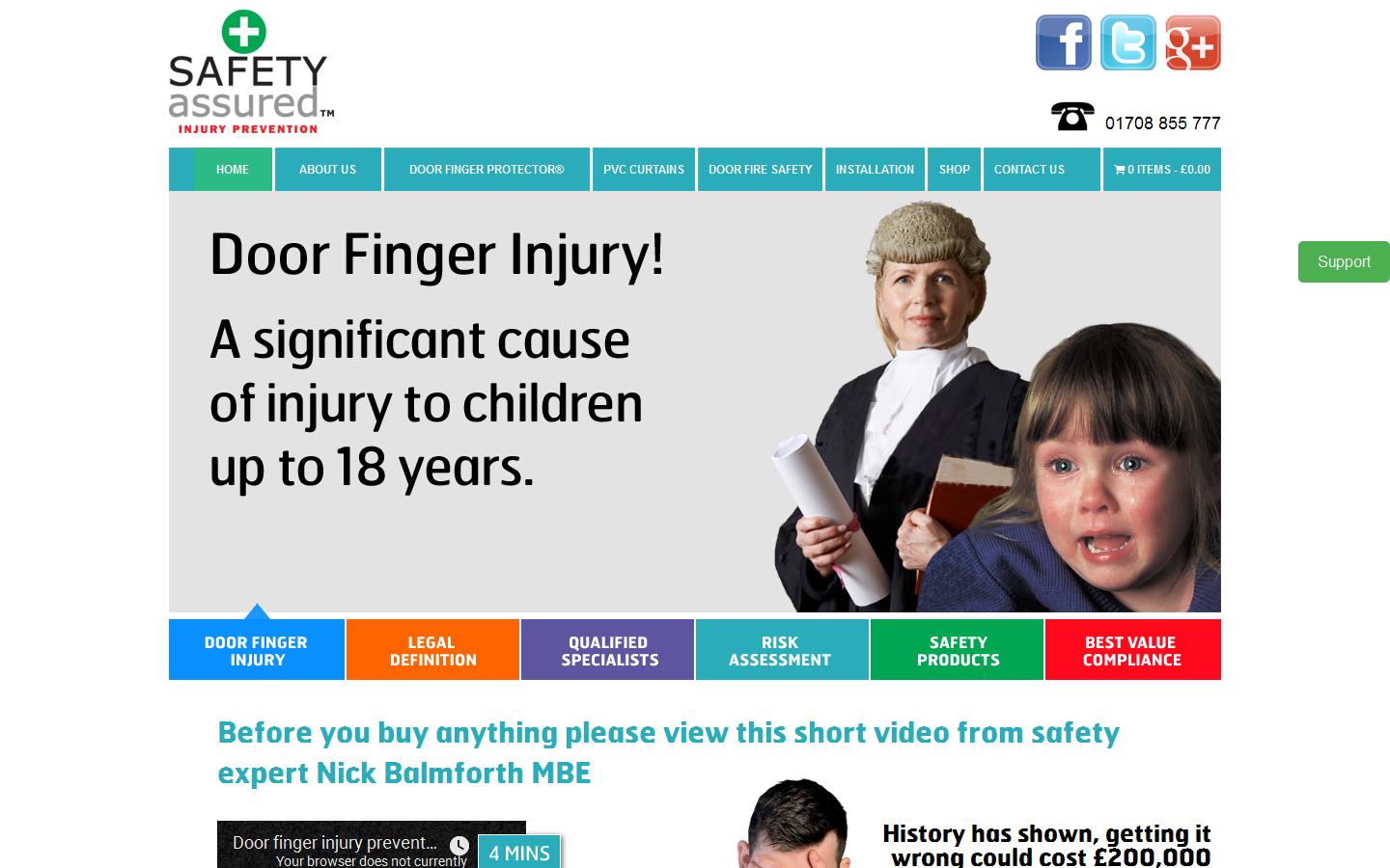 Safety Assured Ltd Website