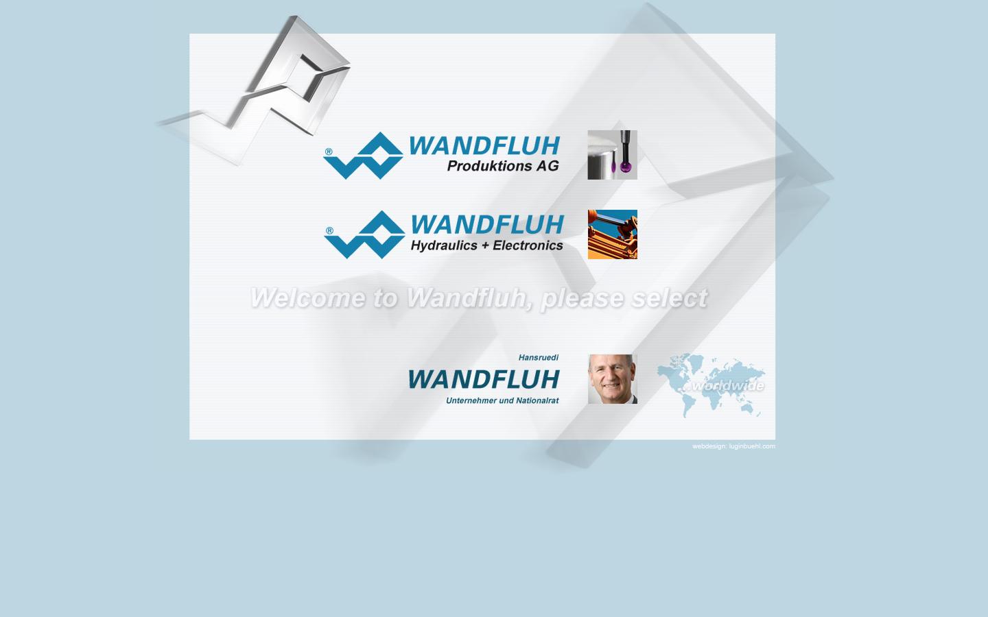 Wandfluh UK Ltd Website