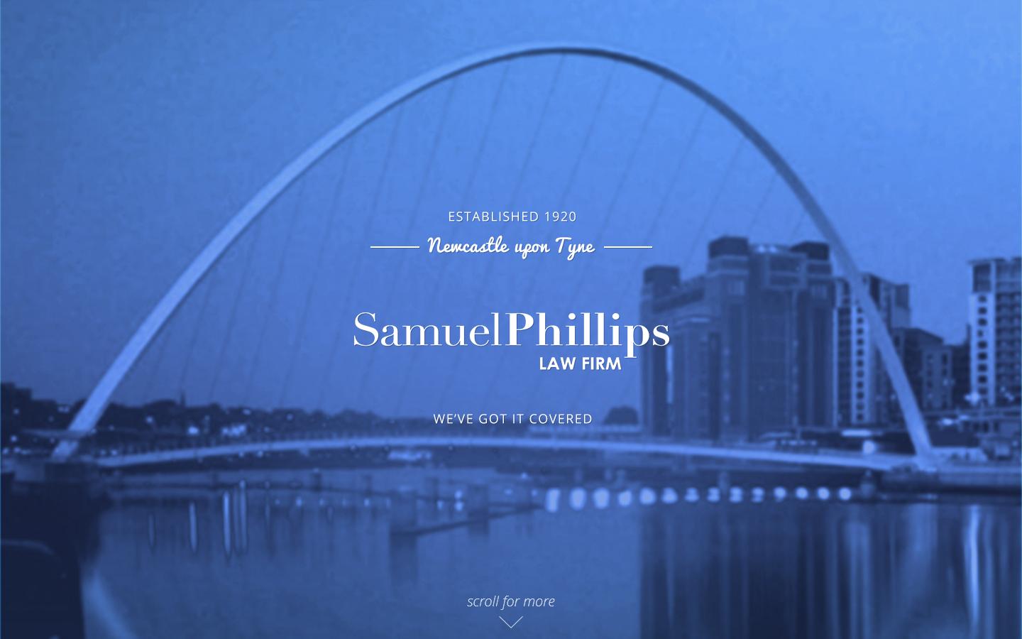 Samuel Phillips Law Firm Website