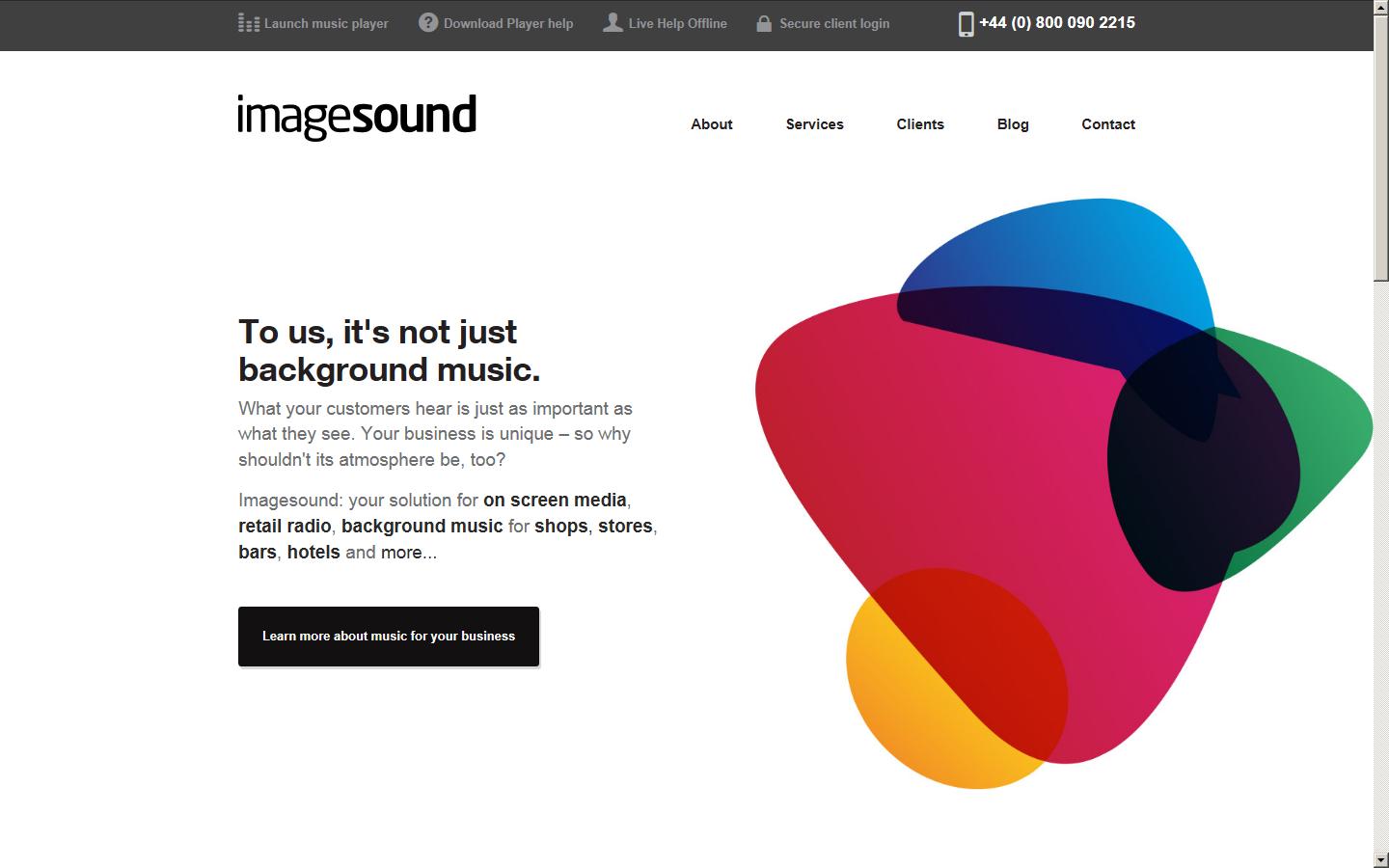 Imagesound Website