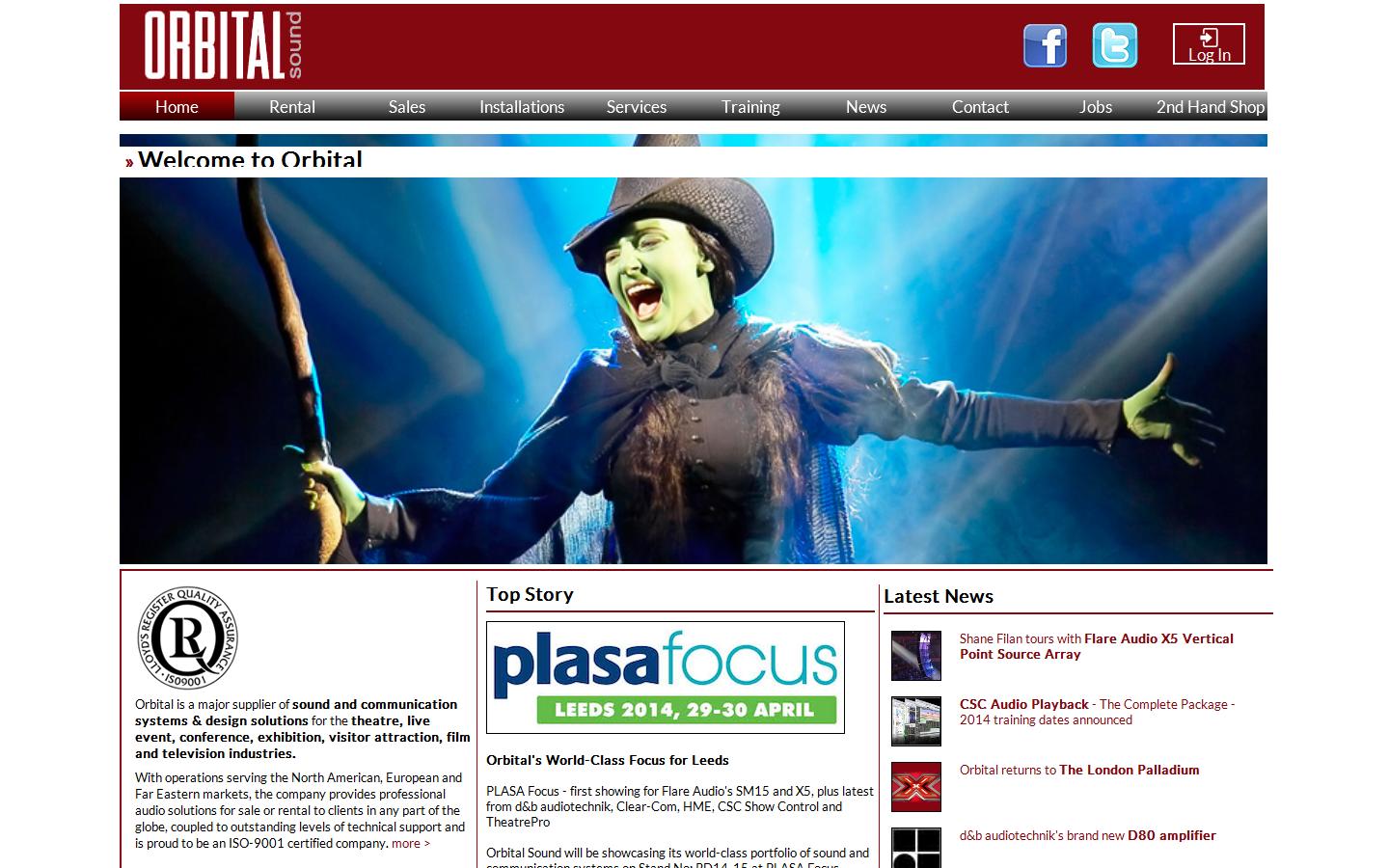 Orbital Sound Ltd Website