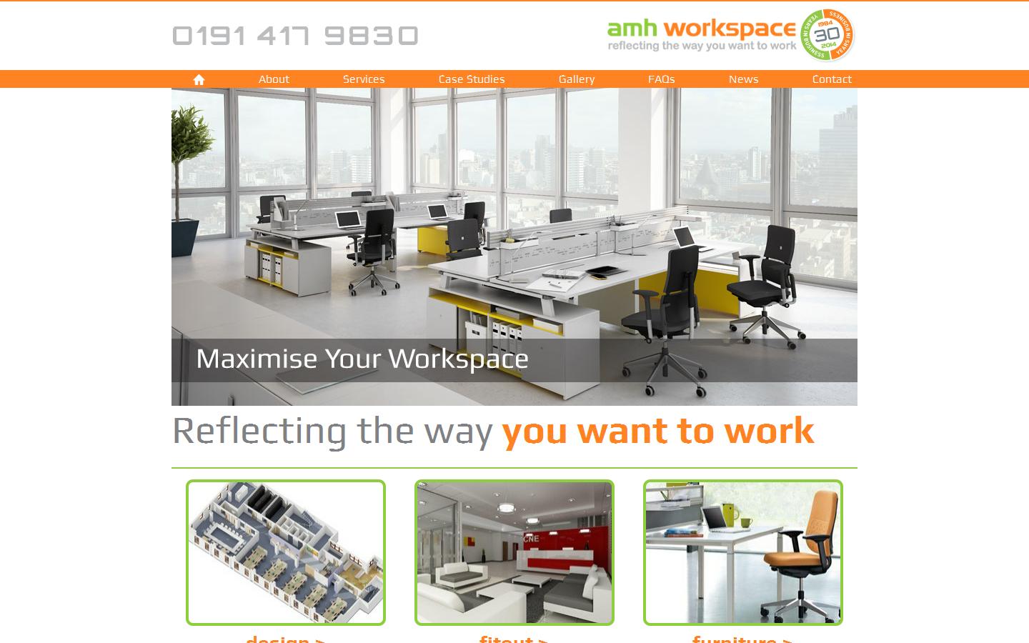 AMH Workspace Ltd Website
