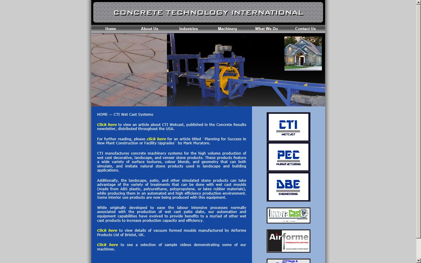 CTI Wetcast Website