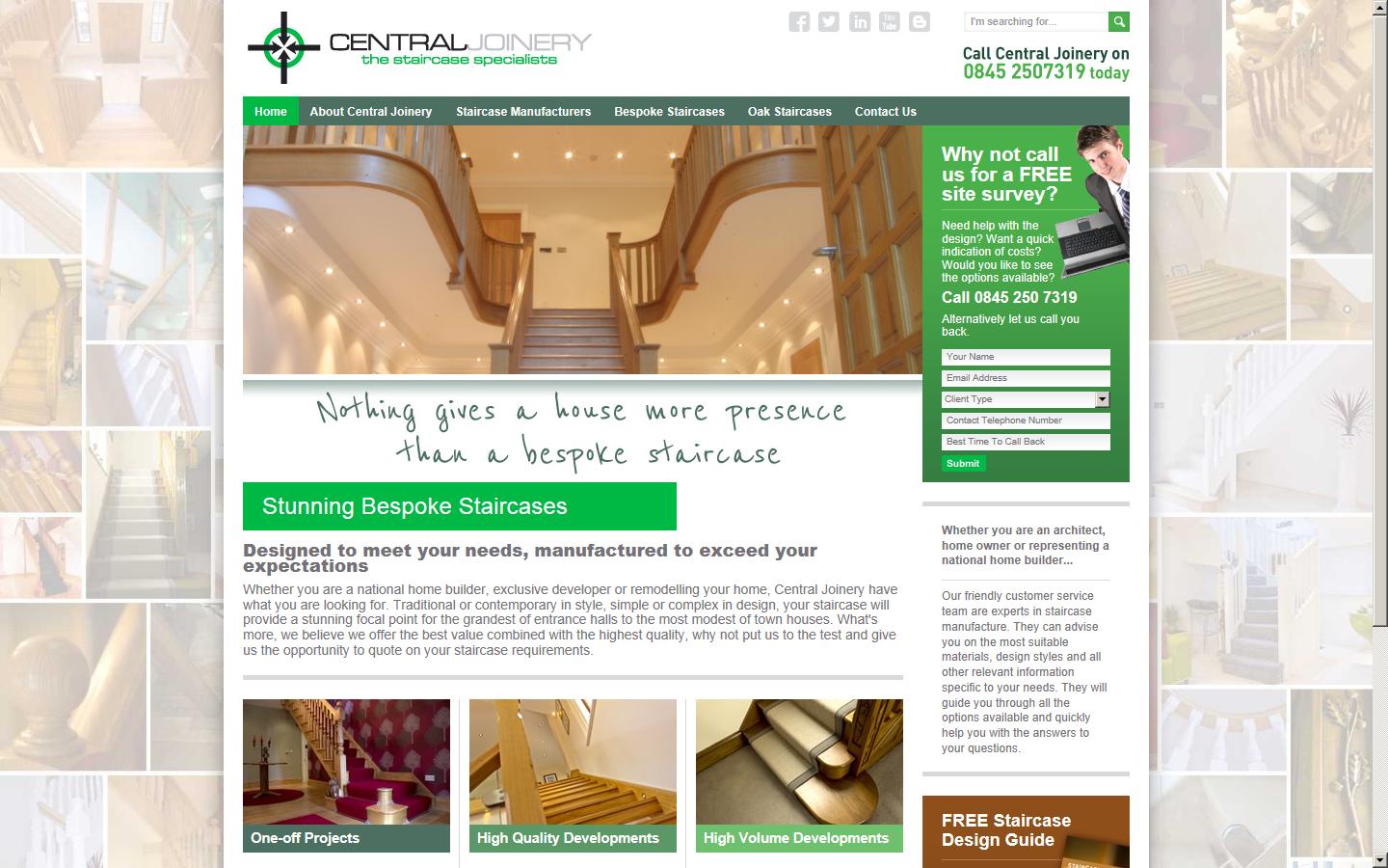 Central Joinery Ltd Website