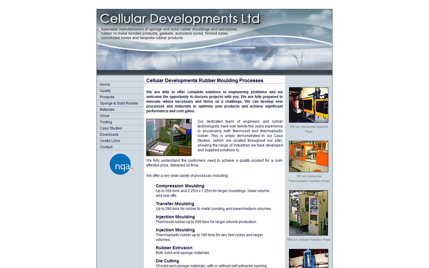 Cellular Developments Ltd Website