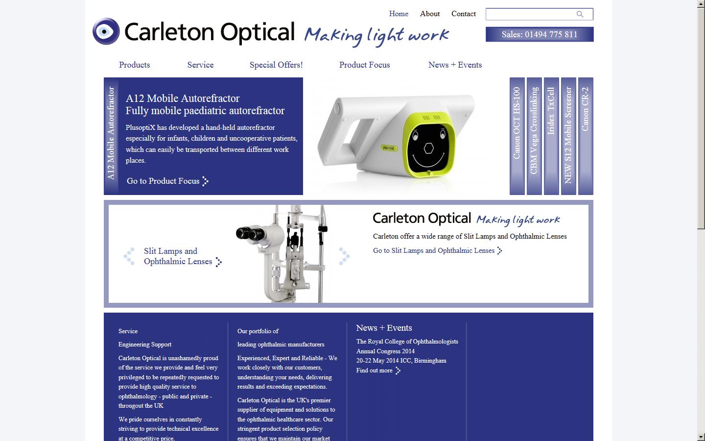 Carleton Ltd Website