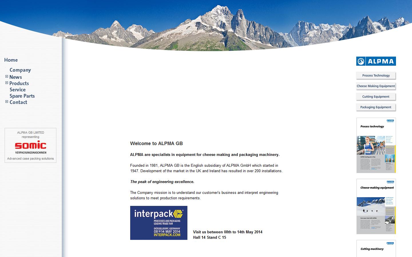 ALPMA GB Ltd Website