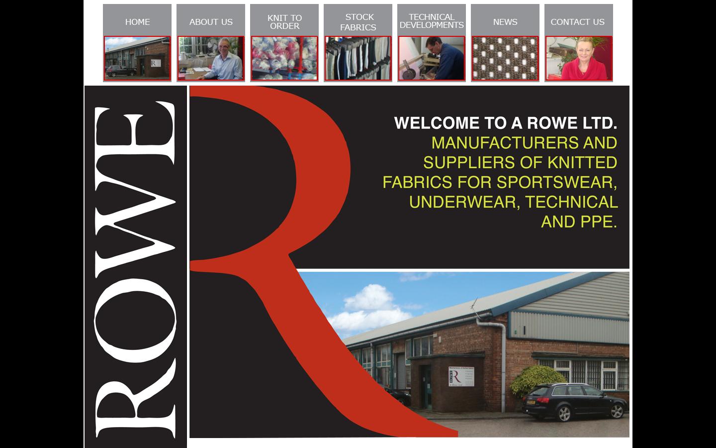A. Rowe Ltd Website