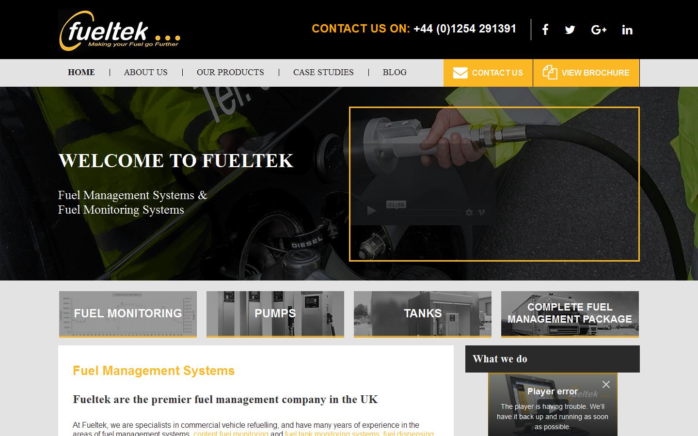 Fueltek Website