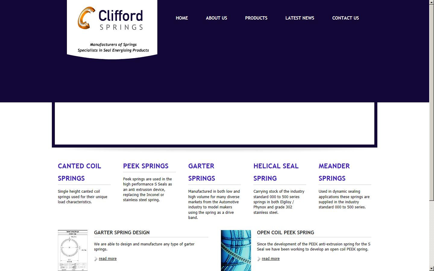 The Clifford Spring Company Website