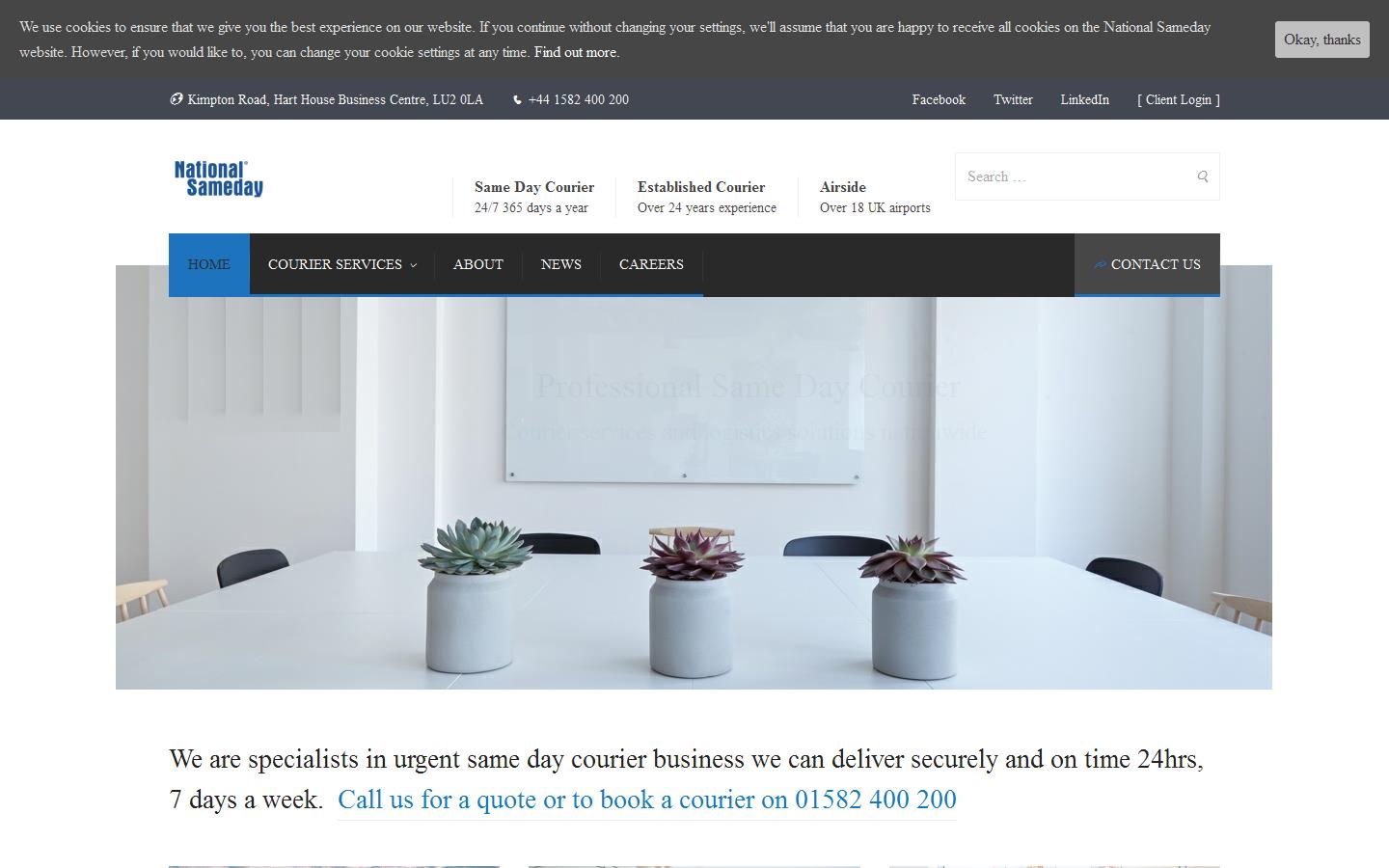 National Sameday Website