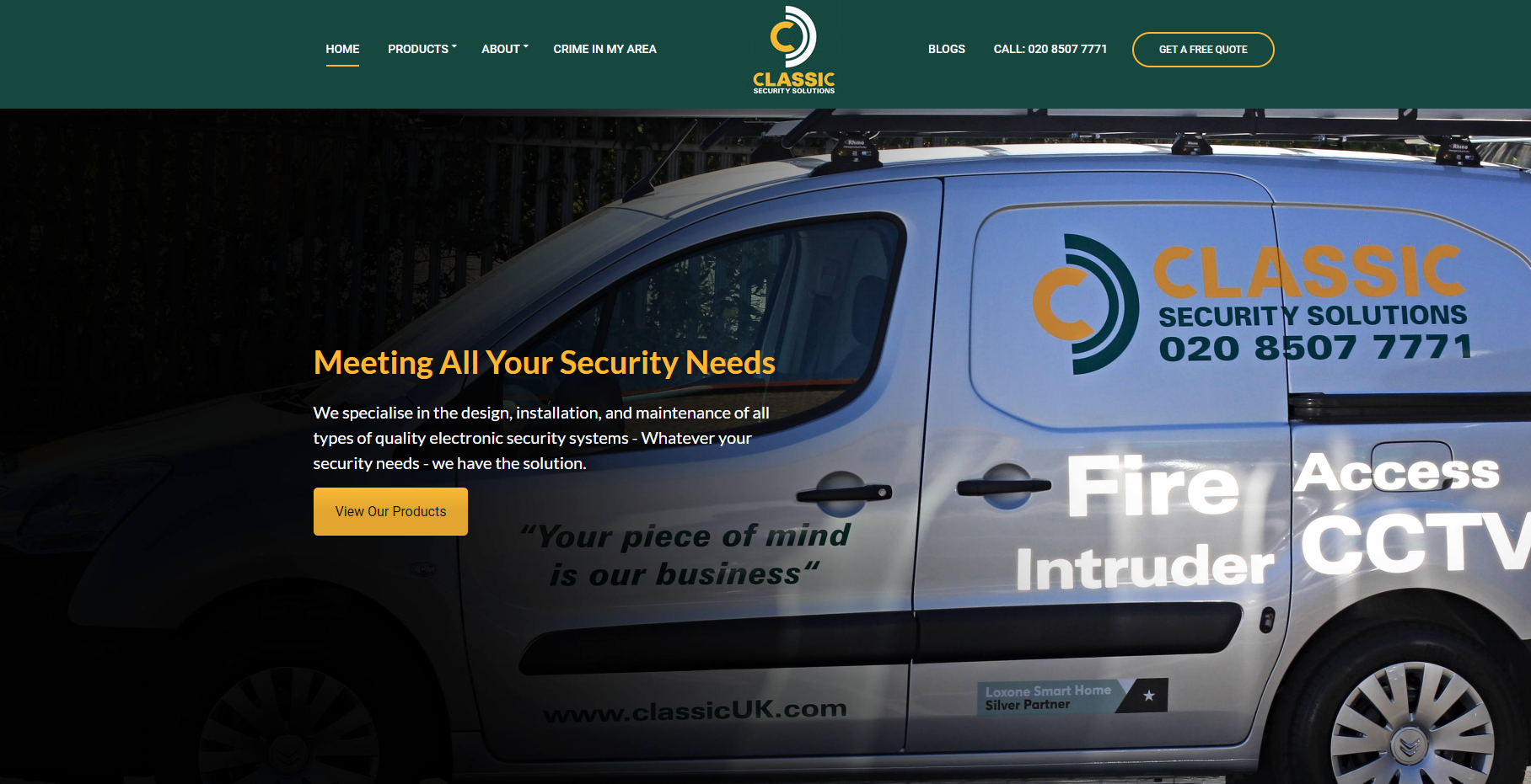Classic Security Solutions Ltd Website