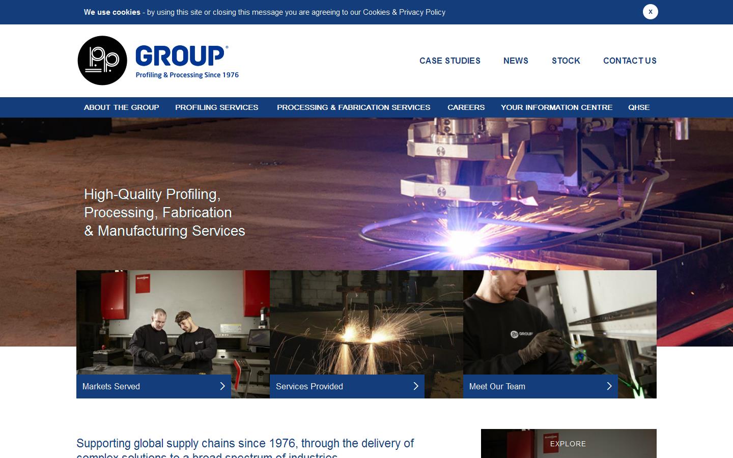 The P.P. Group of Companies Website