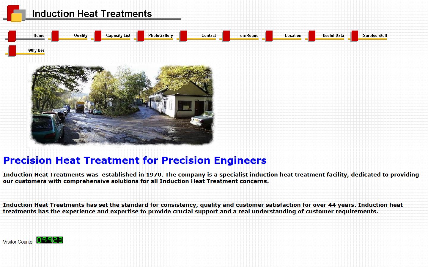 Induction Heat Treatment Ltd Website