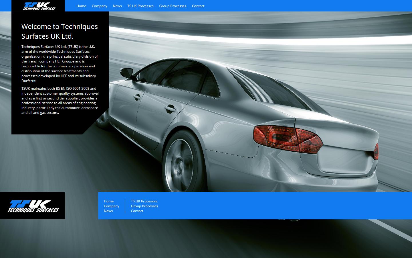 Techniques Surfaces UK Ltd Website