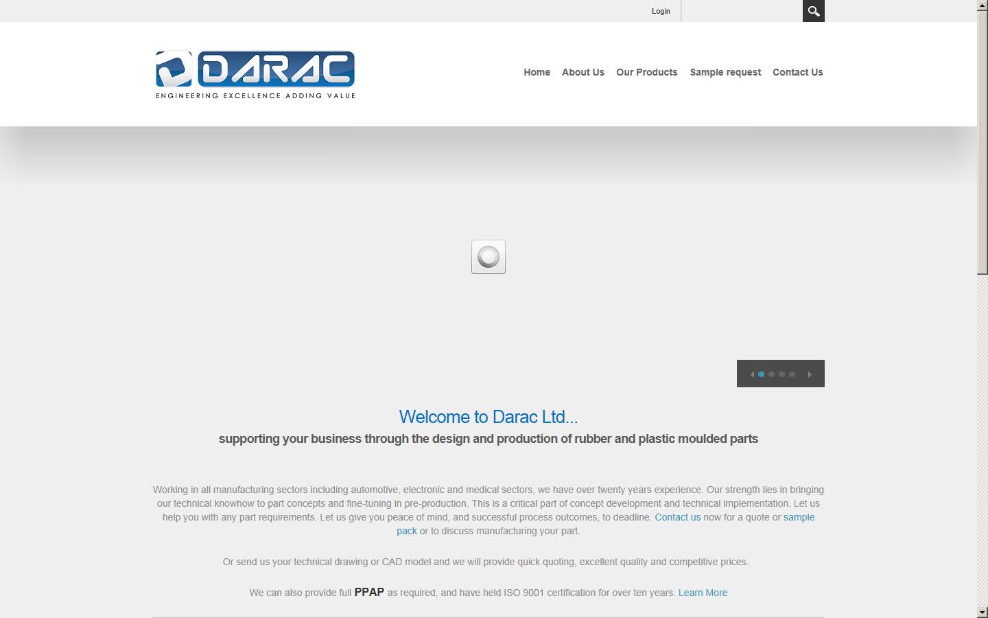 Darac Ltd Website