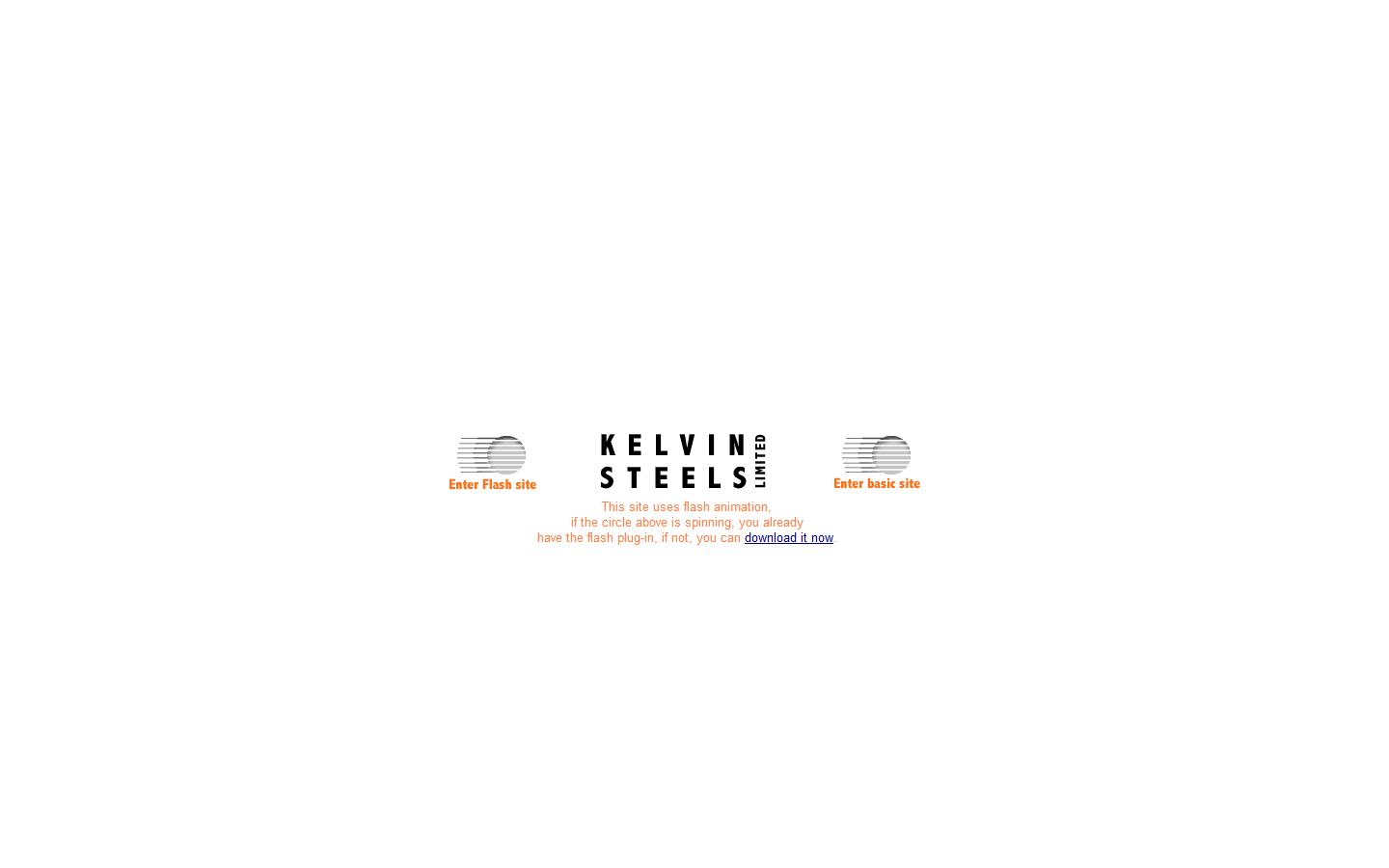 Kelvin Steels (England) Ltd Website