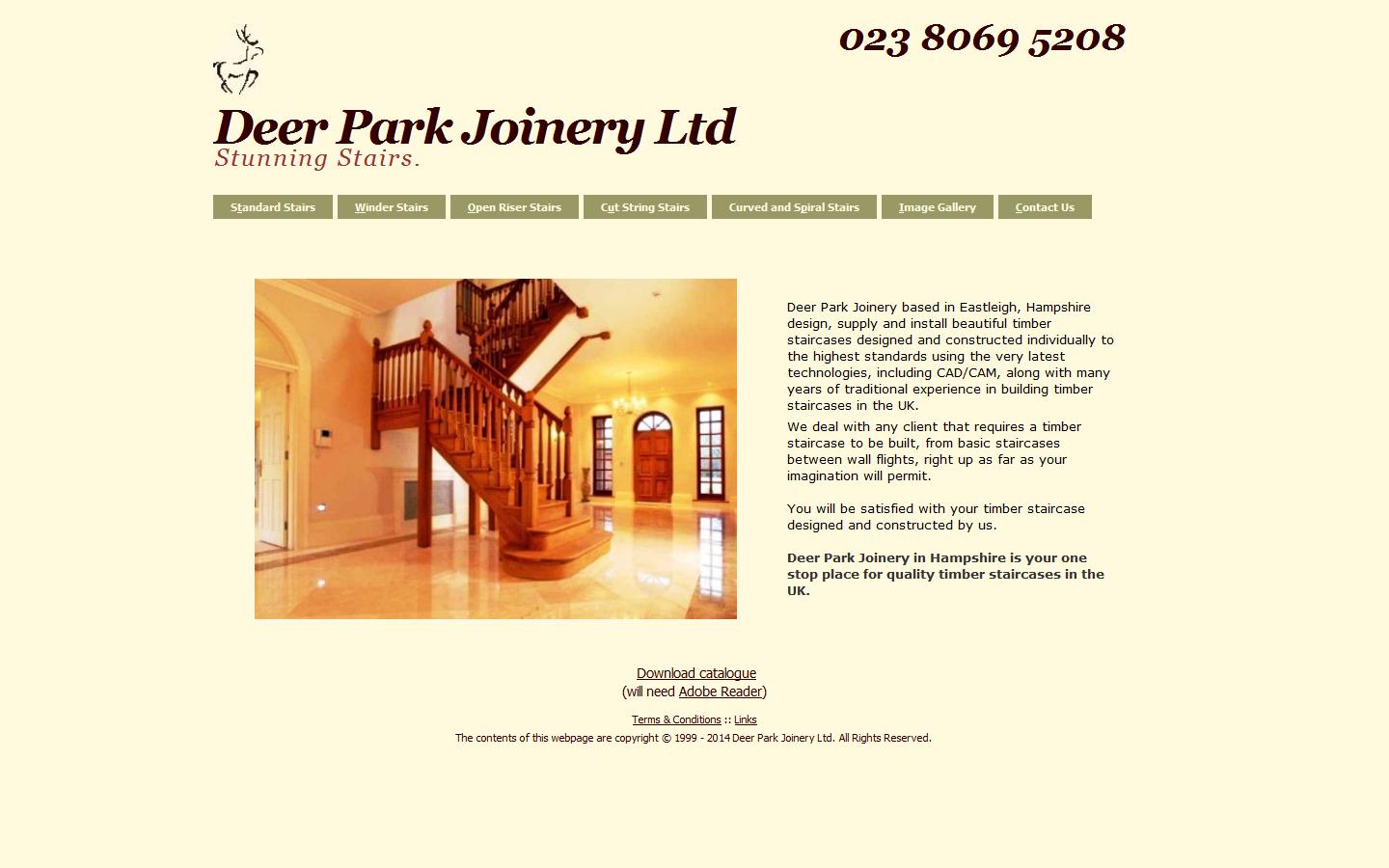 Deerpark Joinery Website