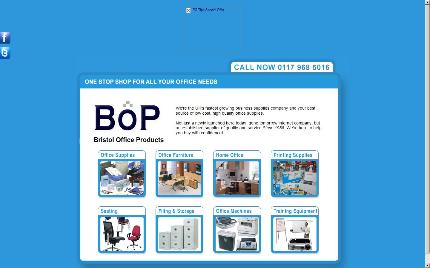 Bristol Office Products Website