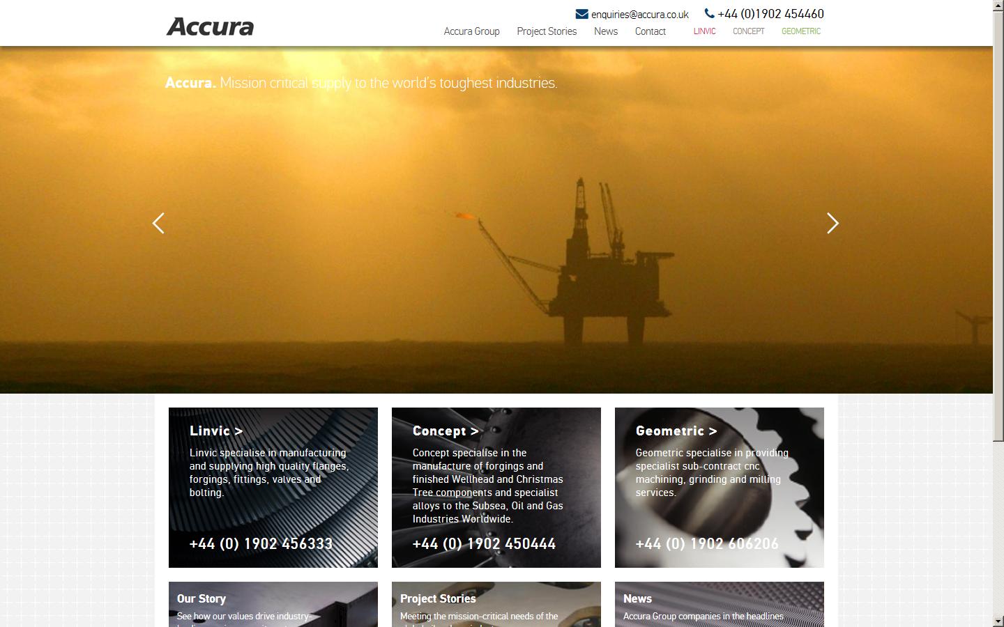 Accura Geneva Ltd Website
