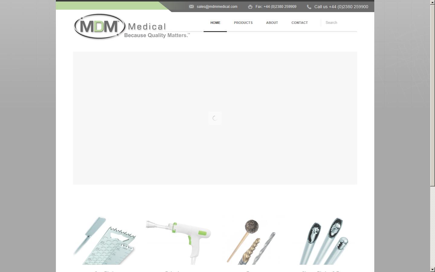 M D M Medical Ltd Website