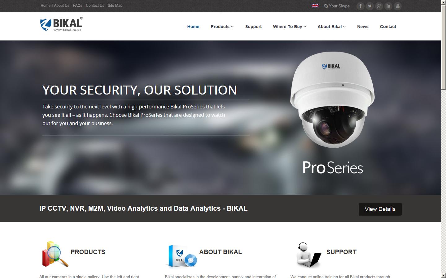 BiKal IP CCTV Website