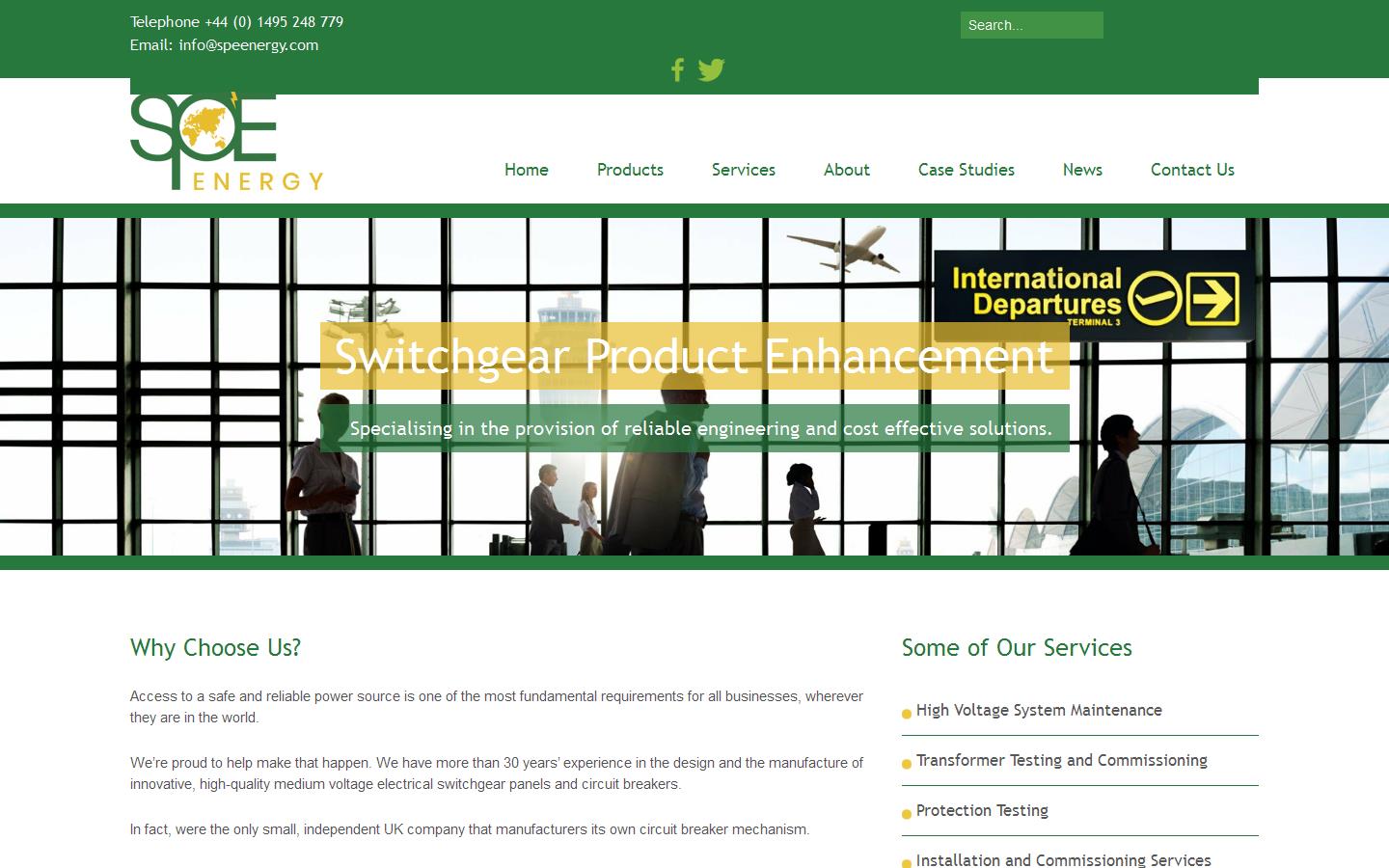 Spe Energy Ltd Website