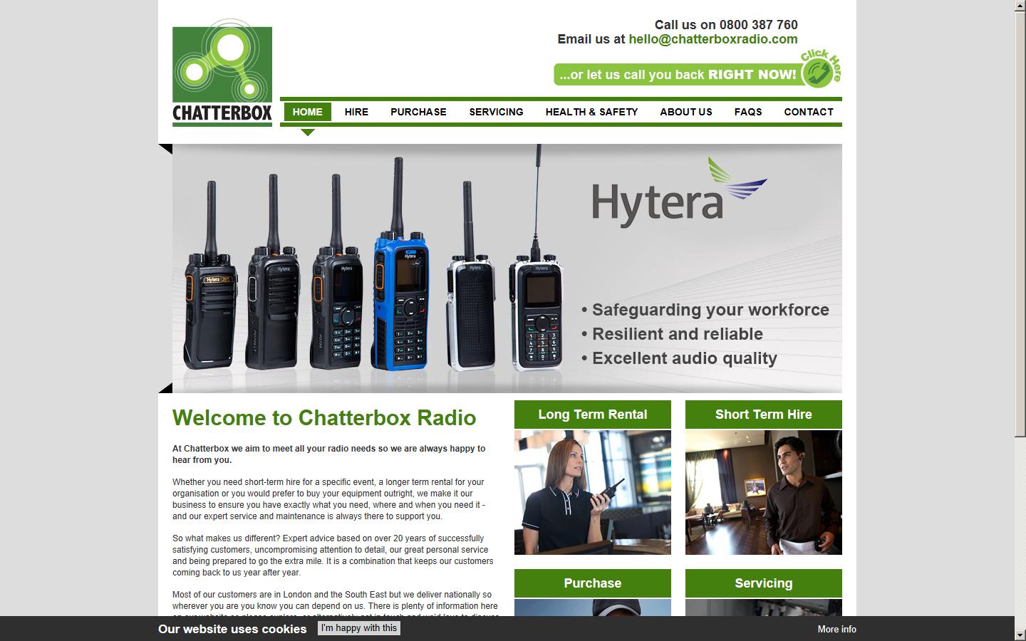 Chatterbox Ltd Website