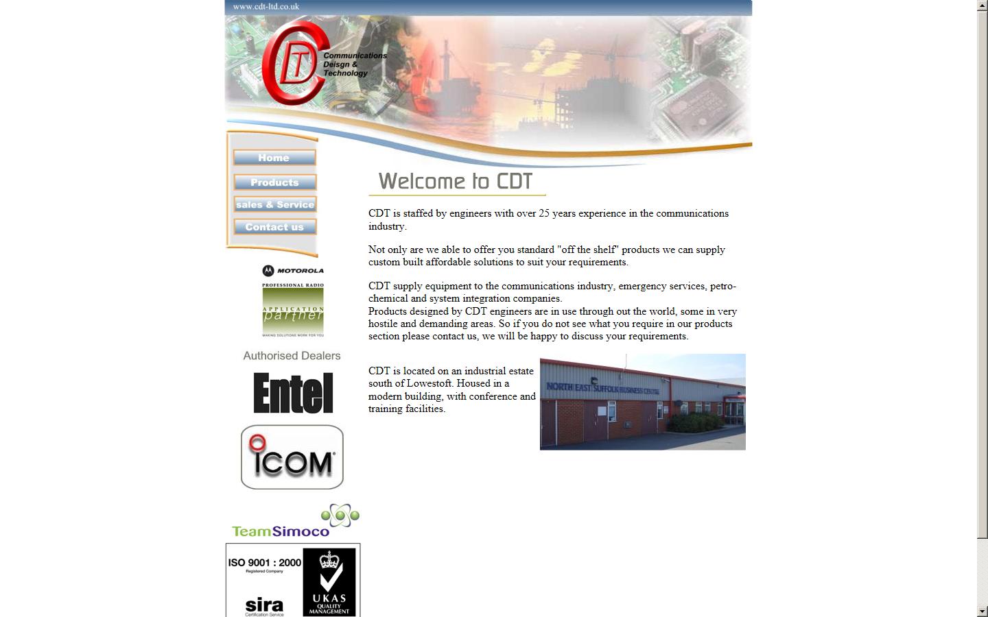 Communications Design & Technology Website